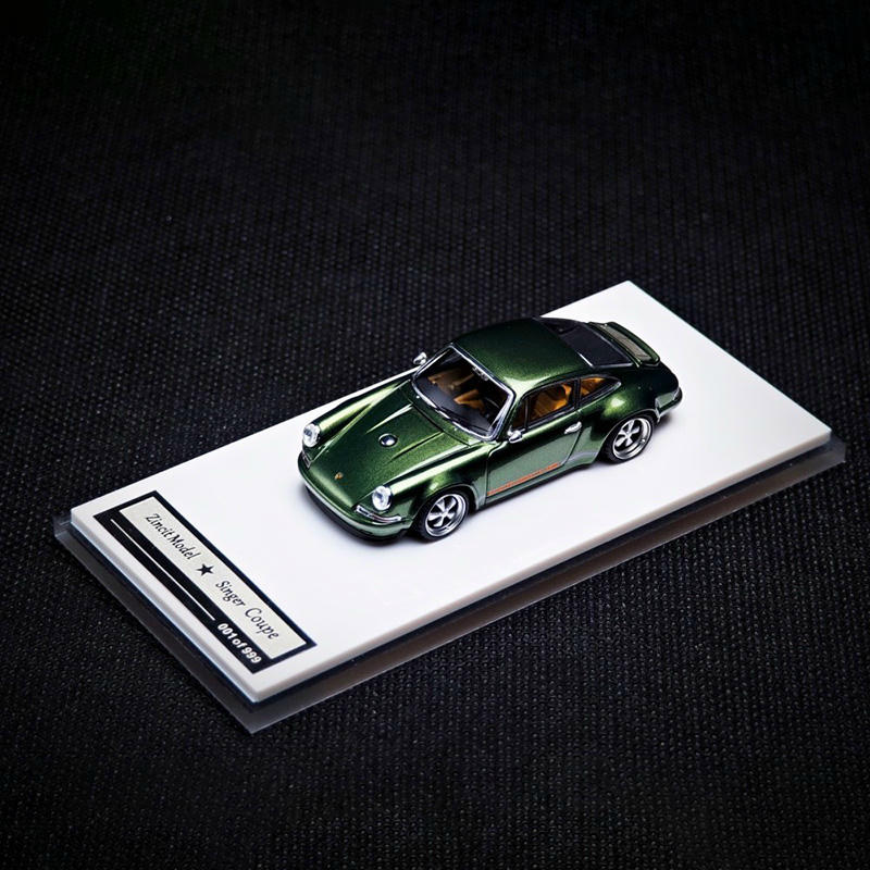 Zincit Model 1:64 Porsche 911 Singer Coupe DLS Alloy Model