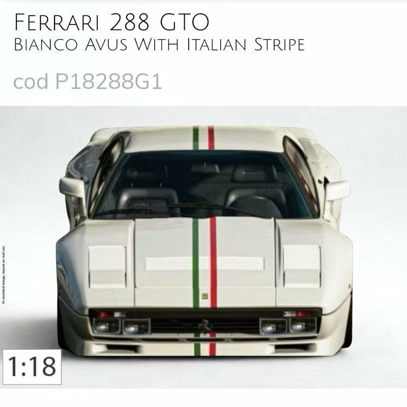 BBR 1:18 Ferrari 288 GTO Resin Model