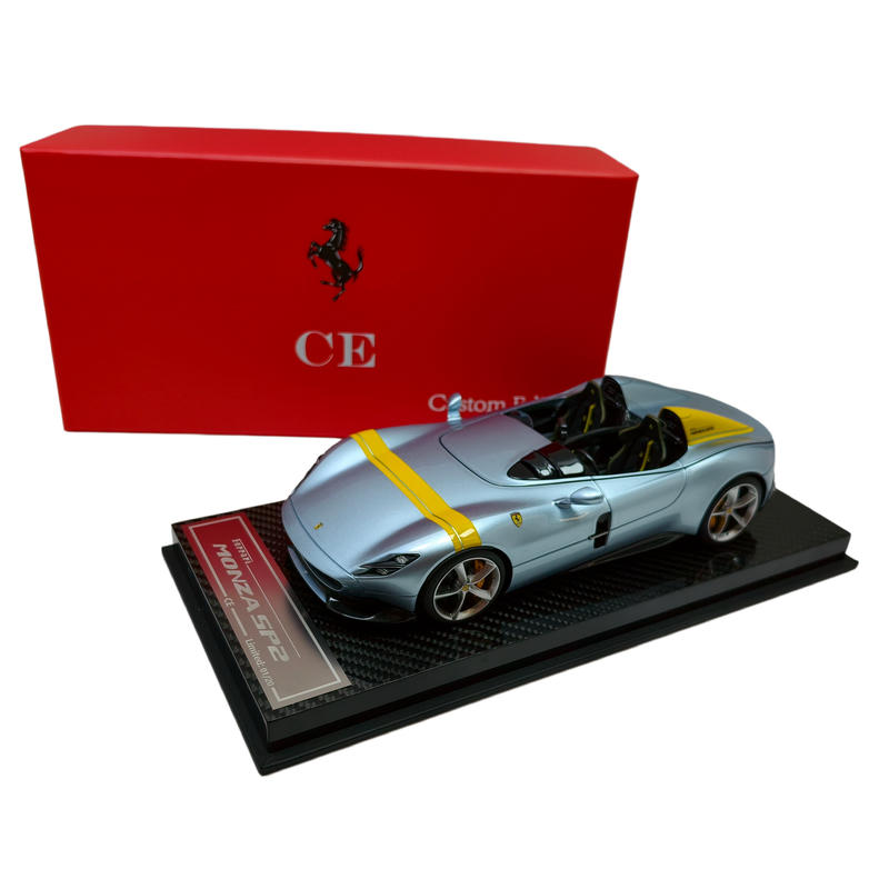 CE 1:18 Ferrari Monza SP2 Resin Model Car – Multi-Color Limited Edition