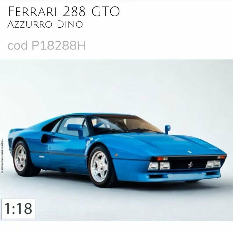 BBR 1:18 Ferrari 288 GTO Resin Model