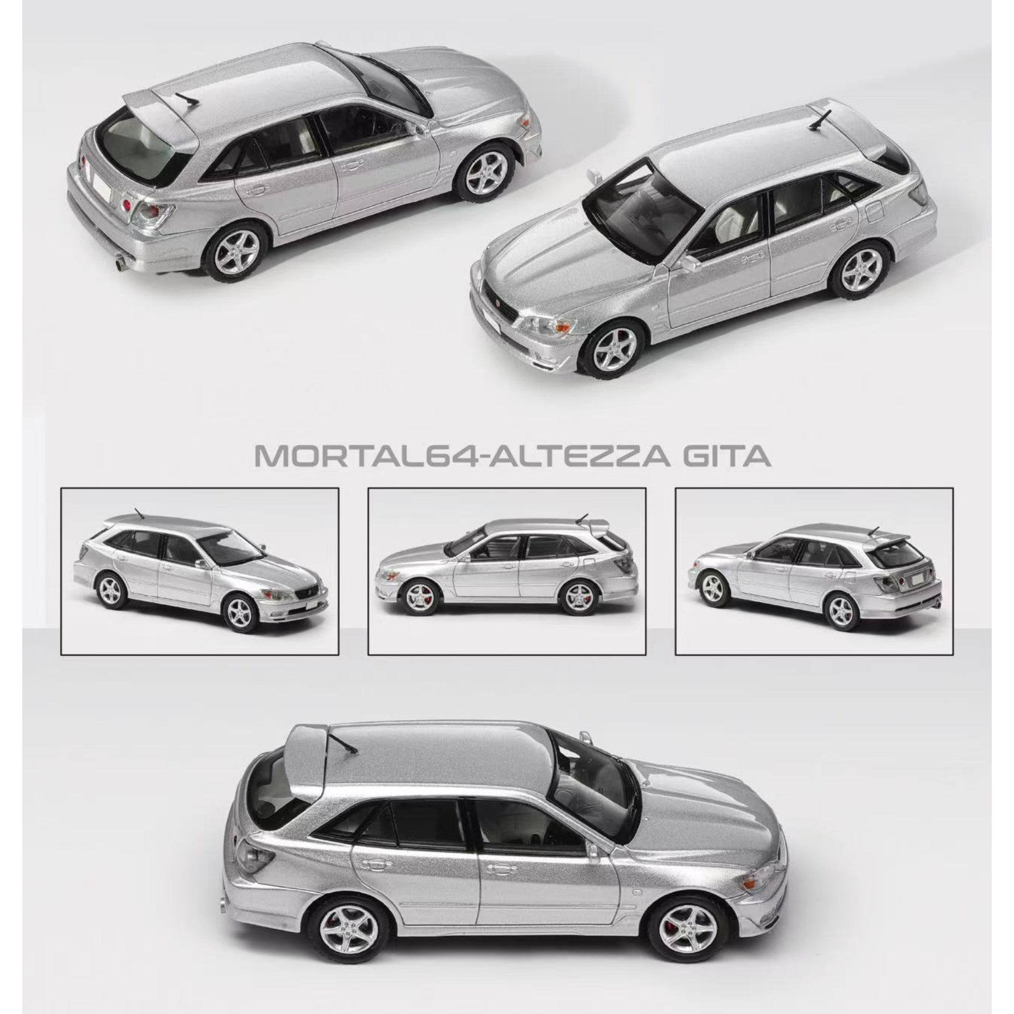 Mortal HEC Show Exclusive 1:64 Toyota Altezza IS200 “Bite Shark