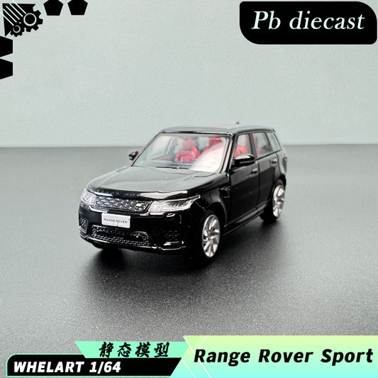 Range Rover Sport 1:64 Die-Cast Model by WHELART (Limited Edition – Black)