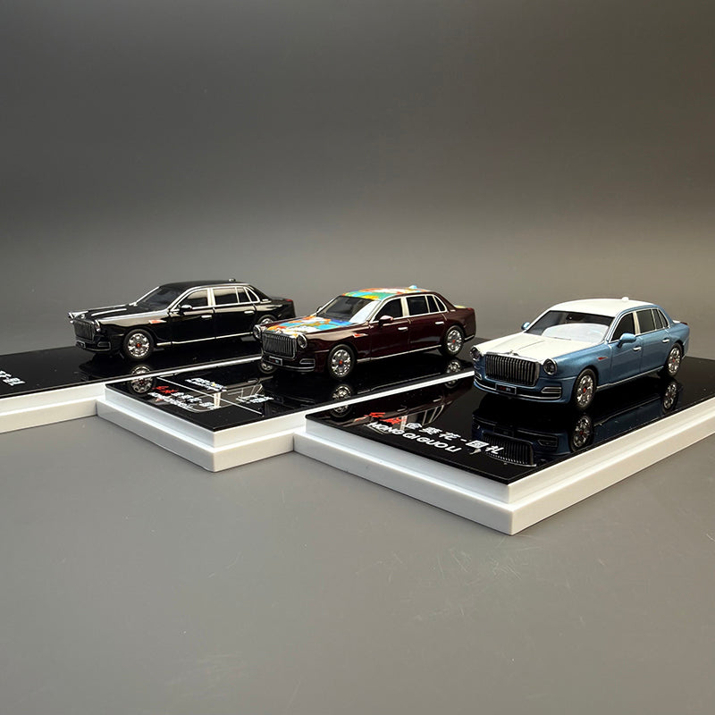 AR BOX 1:64 Hongqi Guoli Diecast Model