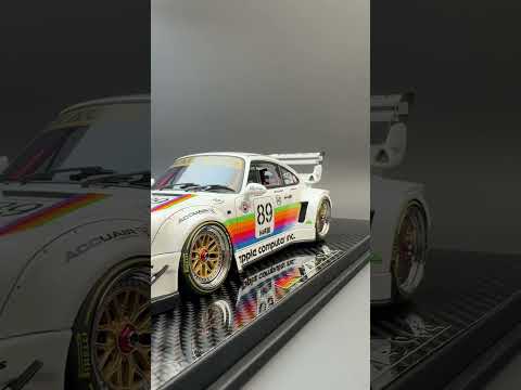 TGM 1:18 Porsche RWB 964 #89 Apple Livery Limited Resin Model – YX