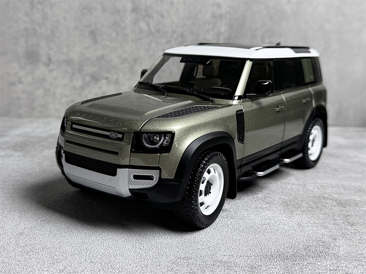 Almost Real 1:18 New Land Rover Defender 110 Kit 2020 Alloy Car Model Premium Collectibles, Souvenirs, Gifts