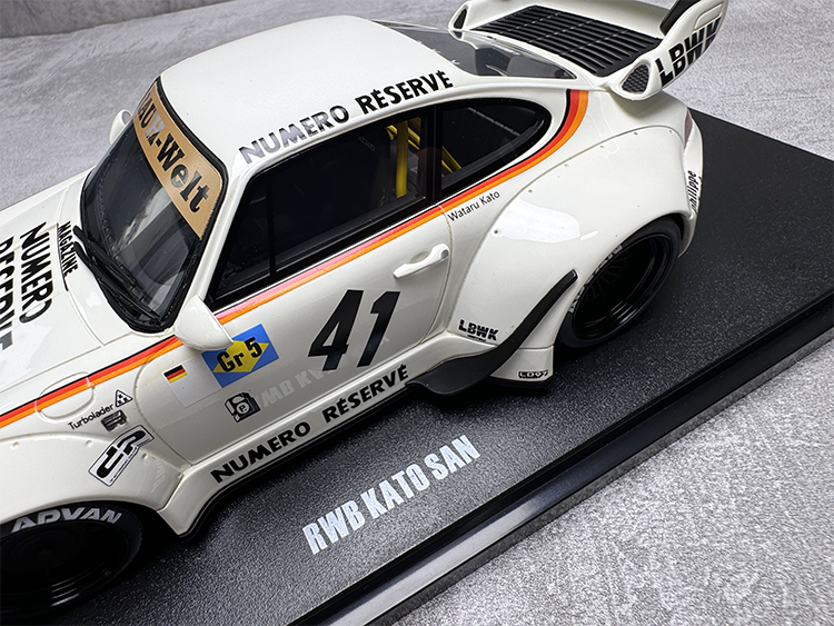 1/18 Porsche 911 964 RWB tuning car GT SPIRIT OSHO racing car simulation car models