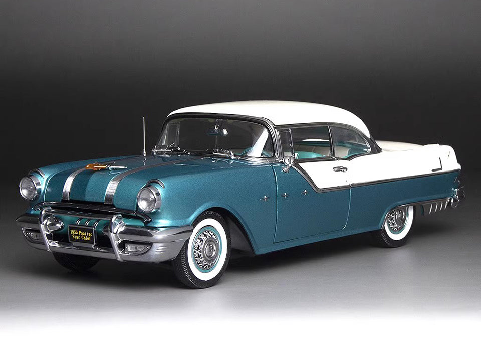 Модель автомобиля SunStar Platinum 1/18 Alloy 1955 Pontiac