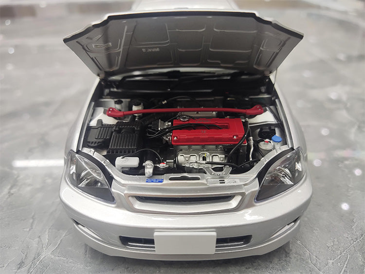 MH Civic TypeR EK9 Simulation Legierung Metall Auto Modell Sammlung 1 18