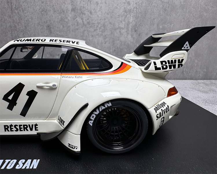 1/18 Porsche 911 964 RWB tuning car GT SPIRIT OSHO racing car simulation car models
