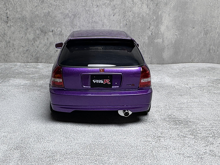 MH Civic TypeR EK9 Simulation Legierung Metall Auto Modell Sammlung 1 18