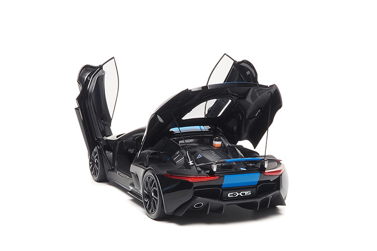 AR almost real Jaguar CX75 2013 1:18 alloy fully open car model limited edition