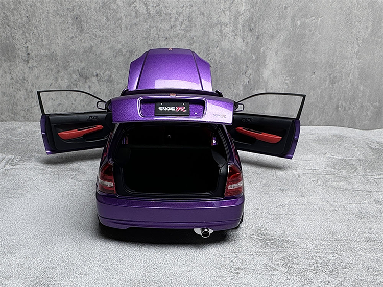 MH Civic TypeR EK9 Simulation Legierung Metall Auto Modell Sammlung 1 18