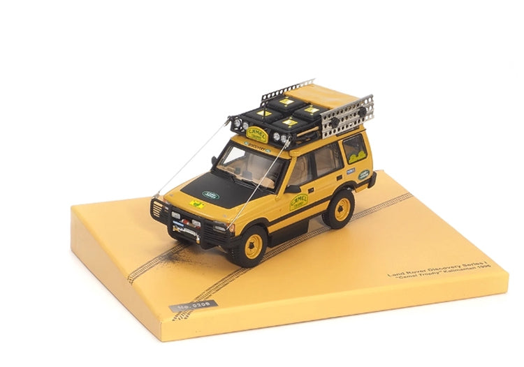 Почти настоящая модель легкосплавного автомобиля Land Rover Discovery первого поколения Camel Cup Kalimantan Station в масштабе 1:43 (410410)