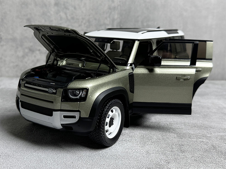 Almost Real 1:18 New Land Rover Defender 110 Kit 2020 Alloy Car Model Premium Collectibles, Souvenirs, Gifts