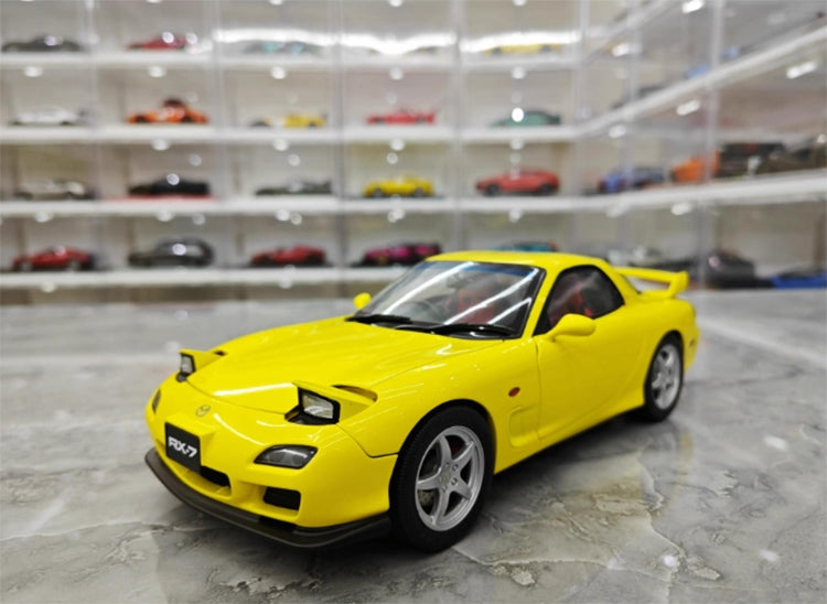 Polar Master Mazda RX7 Limited Edition Simulation Automodell aus Metalllegierung mit Motor im Maßstab 1:18