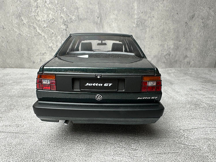 Оригинальная заводская модель автомобиля Jetta 1:18, старая модель автомобиля с квадратной лампой, имитация литого сплава, коллекционное украшение для взрослых
