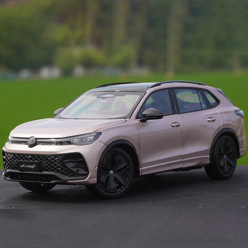 1: 18 Original SAIC Tiguan L Pro TIGUAN L 2024 Alloy Car Model