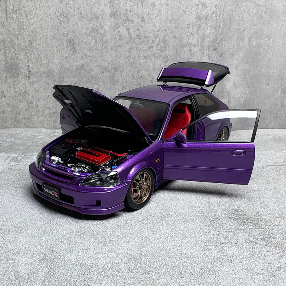 MH Civic TypeR EK9 Simulation Legierung Metall Auto Modell Sammlung 1 18