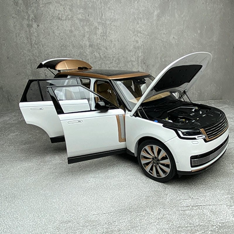 LCD 1:18 Range Rover Honor Genesis Long Edition 2022 Legierung Vollständig offenes Automodell