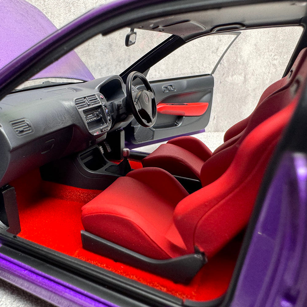 MH Civic TypeR EK9 Simulation Legierung Metall Auto Modell Sammlung 1 18