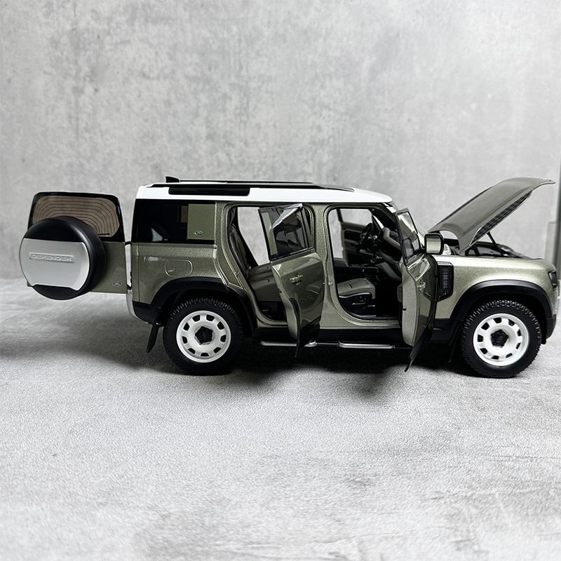 Almost Real 1:18 New Land Rover Defender 110 Kit 2020 Alloy Car Model Premium Collectibles, Souvenirs, Gifts