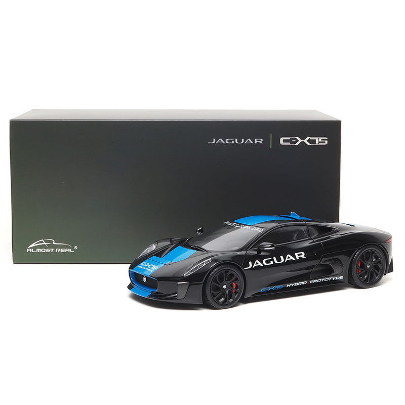 AR almost real Jaguar CX75 2013 1:18 alloy fully open car model limited edition
