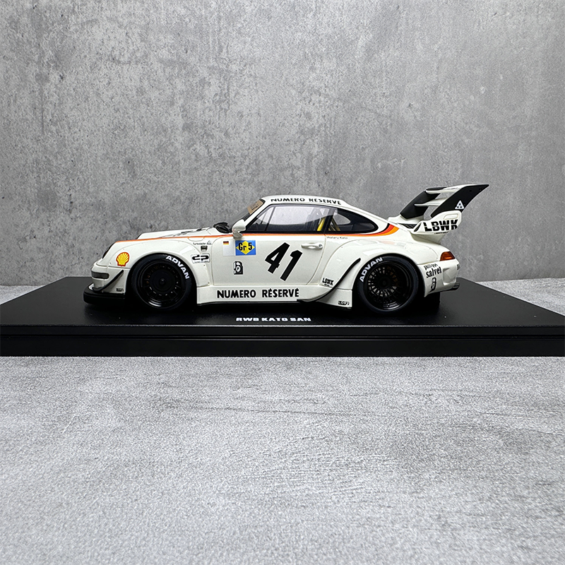 1/18 Porsche 911 964 RWB tuning car GT SPIRIT OSHO racing car simulation car models